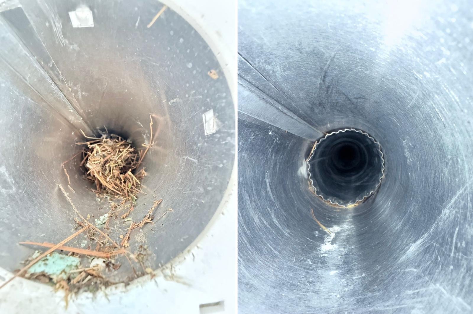 Dryer vent before after 5