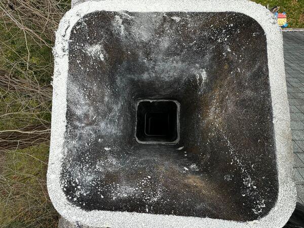 Chimney after