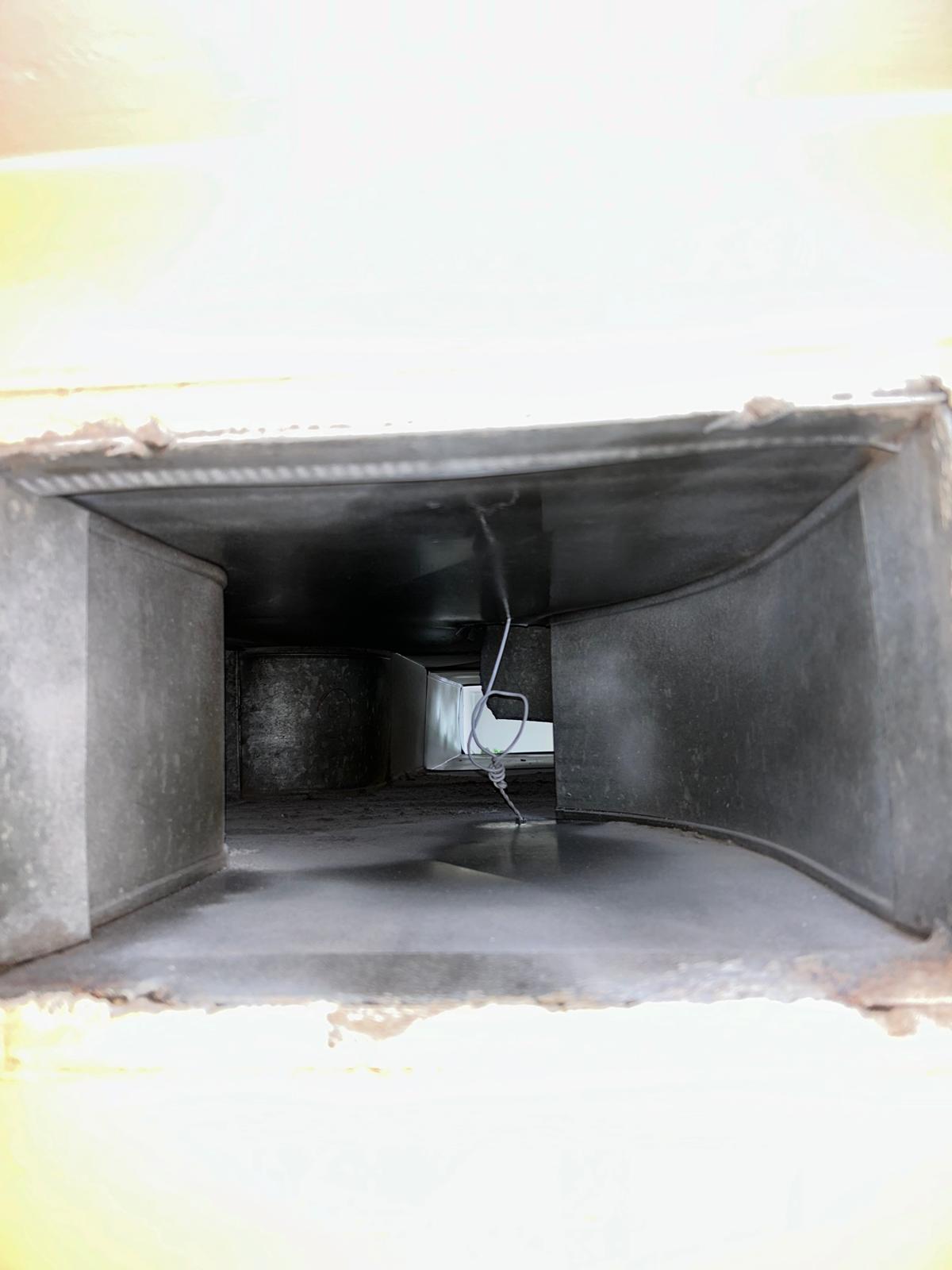 Dryer vent connection — full inspection